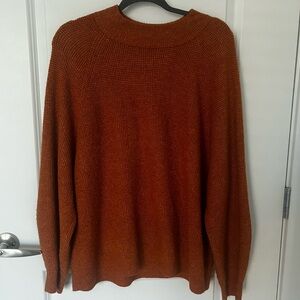 GAP Rust Orange Crewneck Sweater